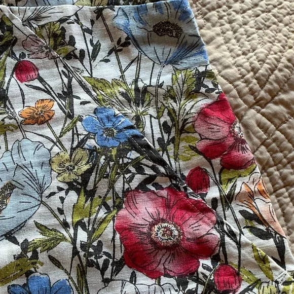 J. Jill Multicolor Floral Midi Dress - Picture 5 of 5